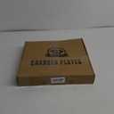 White Charger Plates,13 Inch Vintage Dinner Plate Chargers Round Server Ware.Set of 6 Plastic Beaded Chargers for Dinner Plates, Party, Wedding(White)