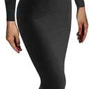 Womens Spaghetti Strap Bodycon Backless Maxi Dress, Color: Long Sleeve Black, Small