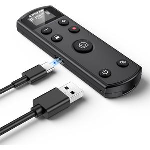 for Fujifilm Camera Rechargeable Shutter Release, AODELAN Wireless Remote Control Compatible with Fuji X-T30 II,X-S10,X-H2,X-H2S,X-T3,X-T4,X-T5,X-S20,X-T30,X-T50,X-M5,X100VI,X-E5,X Half