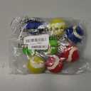 SWOOC Games® - Replacement Balls for Bull Chipper™ (Easy-Stick) | Standard Golf Balls Size | 2Red, 2Yellow, 2 Green, 2 Blue | Yard Games for Adults | Outdoor Games for Adults and Family | Golf Game