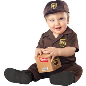 Baby Costume UPS (18/24 Months, Brown)