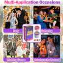 BUSOHA Mouth Mayhem Words So Hard Card Game - 3 in 1 Board Party Games for Adult Fun Travel Toy for Game Night with 220 Picture Cards and 30 Penalty Cards Gift for Friend Party Adults Age 18-30