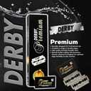Derby Premium Double Edge Razor Blades, 100 Count