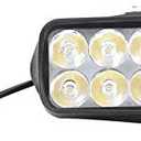 Keenso Motorcycle LED Light, Universal High Brightness 12V-80V Electric LED Lights Tricycle Conversion Light for Motorcycle, Electric Bike, Tricycle