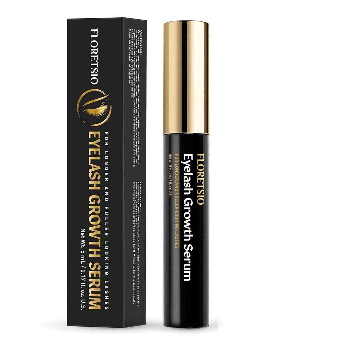 Premium Lash Serum for Eyelash Growth: Free Formulate for Natural Lashes and Eyebrows - Boost, Longer, Thicker, Fuller Lashes