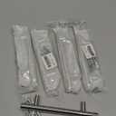 Probrico 5 Pack | 3-3/4 Inch Cabinet Pulls Polished Chrome Stainless Steel Kitchen Drawer Pulls, Chrome Kitchen Cabinet Handles 3.75 Inch Hole Center, 6 Inch Length