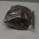 QINSEN Womens Half Zip Crop Sweatshirt High Neck Long Sleeve Pullover Cropped Top (Large, Chestnut)