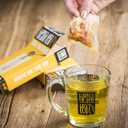 2 x Tiesta Tea Loose Leaf Filters for Brewing, Disposable Infuser for Hot & Iced Drinks, Easy-Fill Steeper, Unbleached Paper, Single-Cup Infuser for Loose Leaves, 100 Empty Bags