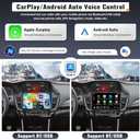 UNITOPSCI 2G+32G for Honda Accord 9th Gen 2.0L 2013-2018 Radio Android Car Stereo Wireless CarPlay Android Auto Mirror Link 10.1 Inch Touchscreen WiFi,/GPS Navigation, Bluetooth/FM, Backup Camera/SWC