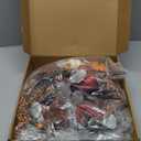 Joyhalo Fall Leaves Garland for Mantle, 6ft Greenery Leaf Garland with Pumpkins and Fall Eucalyptus for Table,Mantle,Fireplace,Autumn and Thanksgiving Decor