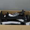 Gyroor Scooter with Adjustable Seat Attachment, 6.5" All-Terrain Self Balancing Scooter, LED Lights & Bluetooth for Kids and Adults, Black