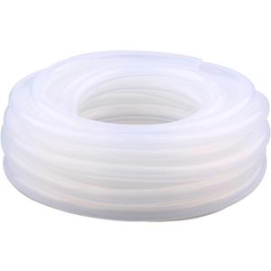 Silicone Tubing 1/4" ID 3/8" OD Food Grade Flexible Thick for Homebrewing Pump Transfer 8 Meters(26ft) Length