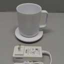 Ember Temperature Control Smart Mug, 10 Ounce, 1-hr Battery Life, White - App Controlled Heated Coffee Mug