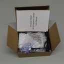 CODACE Electronic Cabinet Lock, Smart NFC RFID Locks, Hidden DIY Cabinet Lock with Slide Latch Locks for Double Door Cabinets Drawer Wooden Cupboard