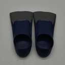 Gintenco Swim Fins, Kids Swim Training Fins for Lap Swimming, Travel Size Flippers with Mesh Bag, Silicone Swimming Fins for Kids Teens Adults Women Men (L(US Men 6-7.5/ US Women 7-8.5), LightblueGray)