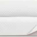 Reversible Loveseat Covers for Dogs Couch Cover Water Resistant Washable Pets Furniture Protector Sofa Cover with Elastic Straps(Loveseat 54", White/White 