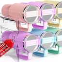 Reusable Stackable with Handle Compartment Water Bottle Tumbler Organizer for Stanley 40oz with Handle Cup, Larger Holder Stanley Cup Accessories for Pantry, Cabinet & Kitchen Organization and Storage