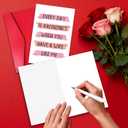 2 x Funny Valentines Day Card for Husband, Cheeky Husband V-Day Card from Wife, Every Day Is Valentines When You Have a Wife Like Me (#002)