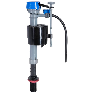 Fluidmaster 400H-002 Performax Universal Toilet Fill Valve High Performance Tank and Bowl Water Control, 1-Pack, Multicolor & Korky 528 Toilet Fill Valve, Universal, Black