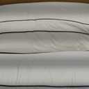 Goose Feather and Down Pillows Queen Size Set of 2, Luxury Bed Pillows
Hotel Collection, 600 Thread Count Cover, Gusseted Design, Downproof, Medium Firm, Soft Support, White, 20x30 Inch