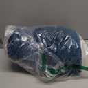 Yimobra Long Bathroom Rugs 44"x24", Extra Soft Non Slip Bath Mat for Tub, Super Absorbent Quick Dry Shaggy Rug Floor Carpet, Machine Washable,Peacock Blue