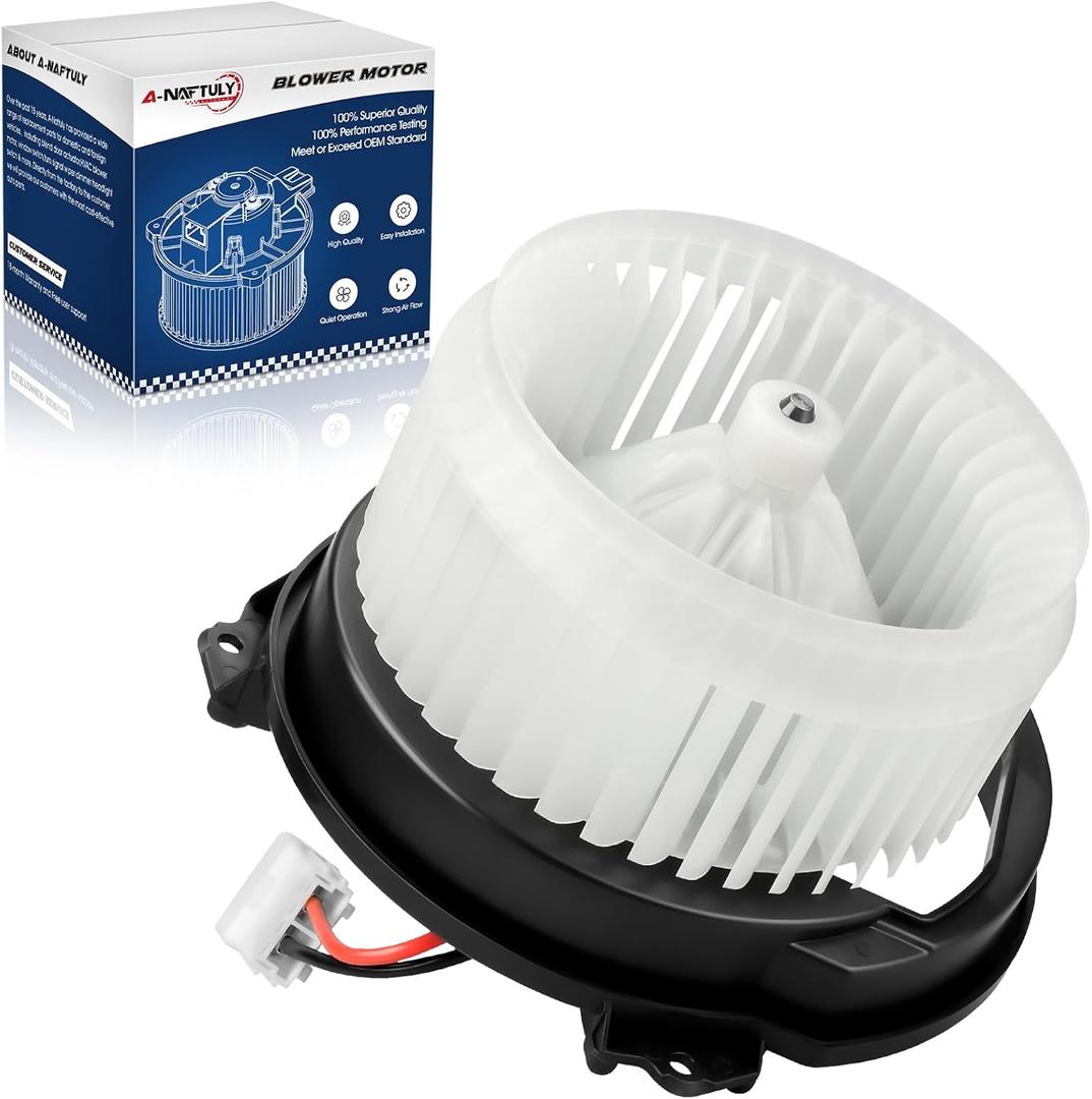 AC Blower Motor Fan Replacement Fits for 2014-2020 Jeep Grand Cherokee, 2015-2017 Chrysler 200 - HVAC Heater Blower Motor Assembly Front Side, Replaces# 700293, 68223053AC