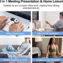 SANWA 3 in 1 Bluetooth Finger Ring Mouse, Wireless Presentation Clicker, Video Scroller & Page Turn for Kindle APP, Mini Wearable Mouse, Rechargeable Handheld Remote Mice for PC, Laptop, Mac, Tablet