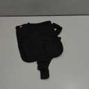 Micro Waist Apron (Black) 4 Pockets with Zippers & Adjustable Clip Belt For Kitchen Cooking Restaurants Waiters Servers BBQ