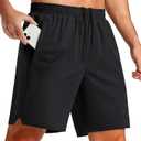 Men's Sport Shorts, Athletic Shorts for Men, Lightweight Gym Shorts, 7", Medium