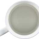 Mom I Love You To The Moon And Back - 10 oz White & Gold Ribbed Coffee Cup Mug