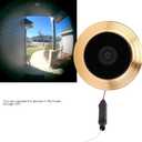 Smart Door Peephole Camera, 1080P HD Door Eye Hole Camera Night Movement Detection Connection, 220 Wide Angle, for Home Security (32GB)
