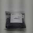 RUNNING GIRL Sports Bras for Women High Support,Racerback Running Bra Molded Cup Sports Bra with Sewn in Pads (Small, Black)