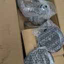 42" Lawn Mower Deck Rebuild Kit for 130794, for Craftsman/for Husqvarna LT1000 LT2000(Only 3 Bolts), Includes 2 Spindles 532130794, 2 Blades 134149,2 Pulleys 129861,2 Idlers 131494, 1 95 1/2" Belt