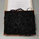 GORGIUS Shaggy Haircuts Natural Black Curly Wigs with Bangs Crafted with Style-Archive Technology: Premium Fiber & Remy Human Hair Blended, Realistic Look with True Scalp