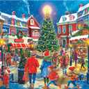 RoseArt - Kodak Premium - Christmas Village - 1000 Piece Jigsaw Puzzle for Adults