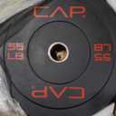 CAP 55lb Economy Olympic Bumper Plate, Single
