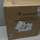 Bonsaii 12-Sheet Cross Cut Heavy Duty Paper Shredder for Home Office