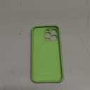 Vooii Compatible with iPhone 13 Pro Case, Liquid Silicone Upgrade [Camera Protection] [Soft Anti-Scratch Microfiber Lining] Shockproof Phone Case for iPhone 13 Pro 6.1 inch - Matcha