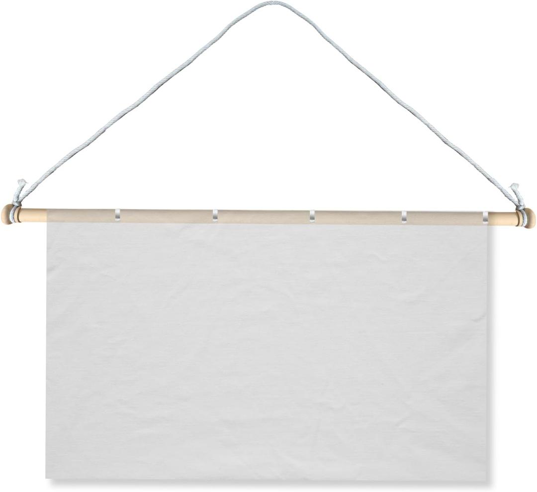 Beyeutao Tapestry Hanger Wooden Tapestry Hanging Telescopic Rod Room Adjustable 16-44 Inch Wooden Rod Holder Flag Pole Wall Hanging Tapestry Rods Rug Hangers for Walls