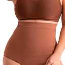 SHAPERMINT Shapewear for Women - Seamless Shapewear Tummy Control Panty, Body Shaper, Tummy Control Underwear for Women (Medium-Large, Latte)
