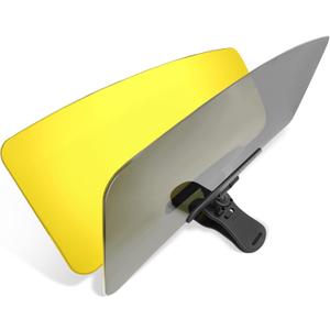 Sun Visor Extender for Car, 2 in 1 Day and Night Universal Sun Visor Extender for Car Easy to Install, Upgraded UV400 Anti-Glare Protects from Glare, UV Rays, Snow Blindness for Safe Driving, Sun Visor for Car-D N Second