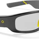 Lucyd Armor Smart Safety Glasses, TR90 Frame, Light Adaptive Lenses, Open Ear Speakers & Microphone - ANSI Z87.1