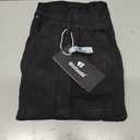 Hiistandd Women's High Waisted Cargo Pants Cotton Wide Leg Casual Pants Combat Military Work Trouser Black Medium