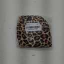 Yobvec Cheetah Print Car Seat Headrest Covers Universal Size, Soft Breathable Leopard Car Accessories 2 Packs