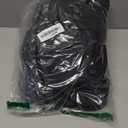 HMTfoto Black Backdrop for Photography Portrait Background Screen for Photo Backdrop Video Photography Studio (8x10ft, Black)