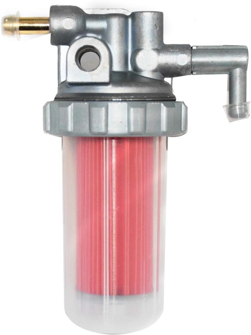 AM875142 Fuel Filter for John Deere 330 332 F915 655 755 855 2243 2653A 3375 and 375 Skid Steer Fuel Filter Assembly Lawn Garden Tractors