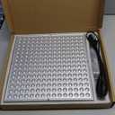 Red-Light-Therapy-Device - 45W LED Panel Deep 660nm and Near-Infrared 850nm LED Light Combo for Skin Beauty,Pain Relief of Muscles and Joints (Silver)