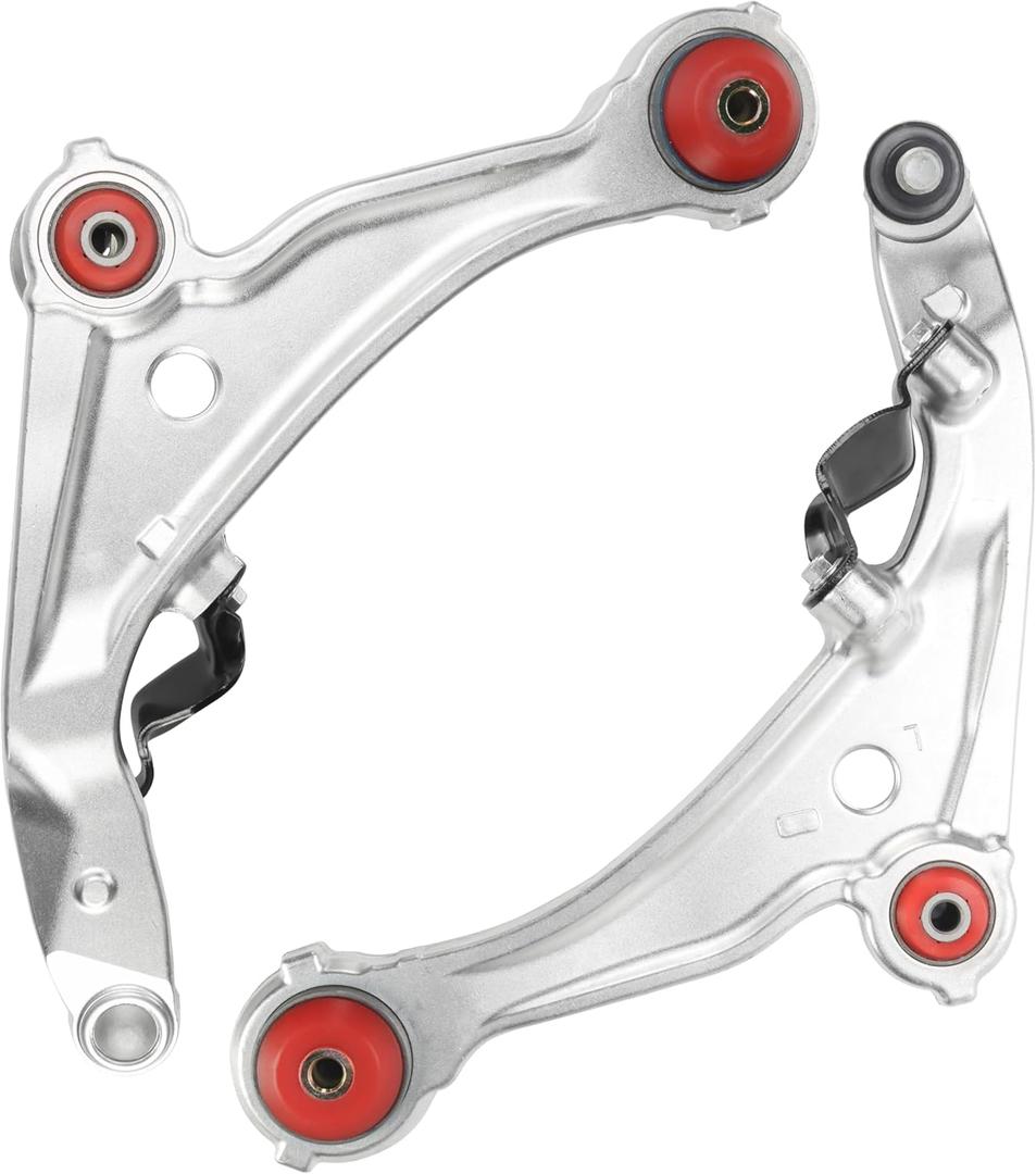 2Pcs Front Lower Control Arms with Ball Joints Suspension kits for 2007-2012 Nissan Altima, 2013 Altima Coupe 2-Door Only, Replacement K620195 K620196