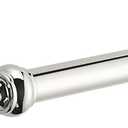 khtumeware Toilet Paper Holder Vibrant Polished Nickel Tissue Roll Holder for Bathroom Organization and Storage Single Post Toilet Tissue Holder Wall Bathroom Accessories (1-Pack)