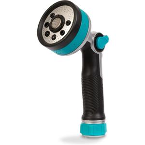 Gilmour Heavy Duty Thumb Control Garden Hose Nozzle with 8 Pre-set Spray Patterns, Water Hose Nozzle for Watering Garden or Lawn